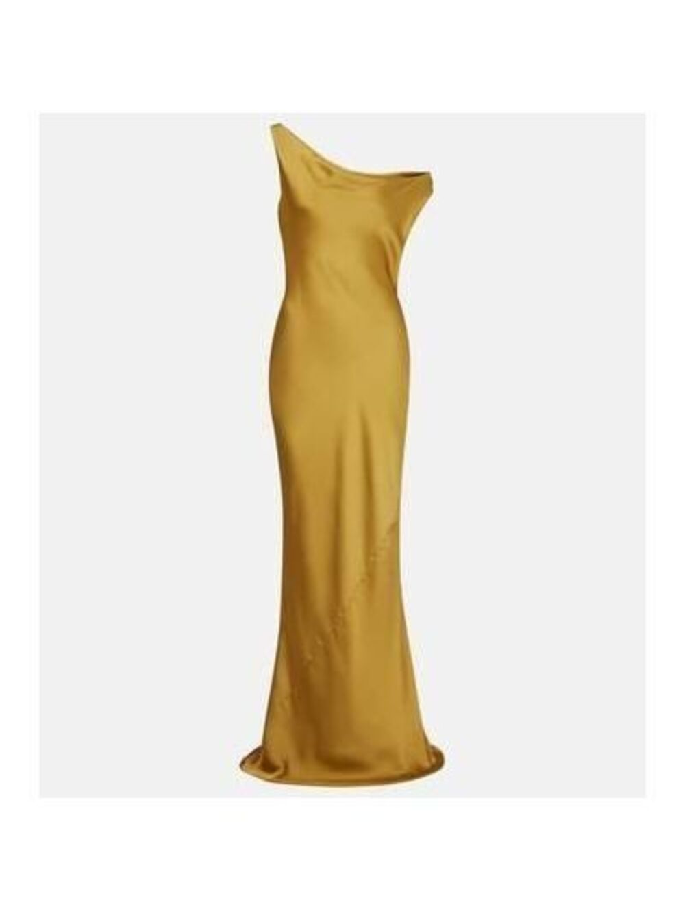 * SOLD OUT NWT Norma Kamali Maria Asymmetric Crepe Satin Gown
